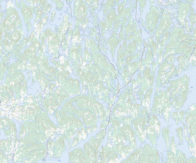 Natural Resources Canada Lac Delmothe, QC (023F03 Toporama) digital map