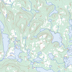 Natural Resources Canada Lac Delmothe, QC (023F03 Toporama) digital map