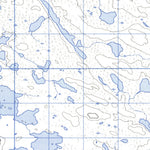 Natural Resources Canada Lac Denys West, QC (033K15_W CanMatrix) digital map