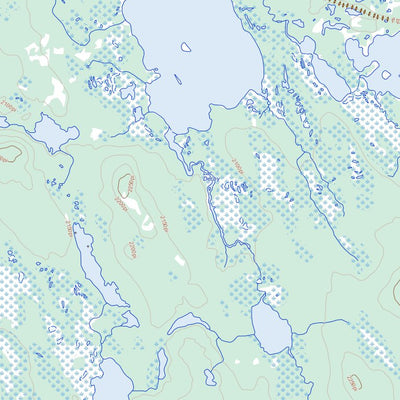 Natural Resources Canada Lac Derby, QC (023B12 Toporama) digital map