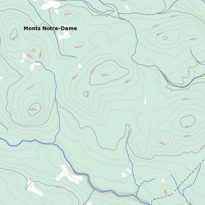 Natural Resources Canada Lac Des Chasseurs, QC (022B04 Toporama) digital map