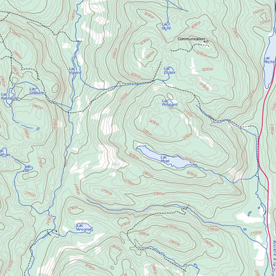 Natural Resources Canada Lac Des Martres, QC (021M15 Toporama) digital map