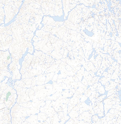 Natural Resources Canada Lac Des Ombles, QC (035A16 Toporama) digital map