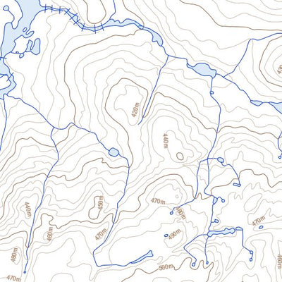 Natural Resources Canada Lac Des Ombles, QC (035A16 Toporama) digital map