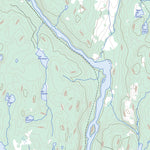 Natural Resources Canada Lac Desautels (032H06 Toporama) digital map
