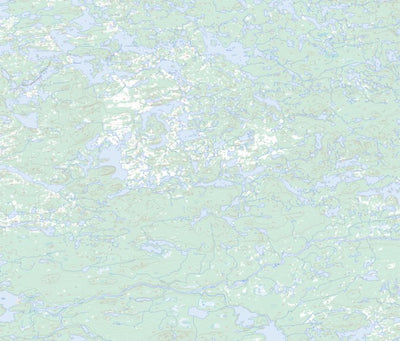 Natural Resources Canada Lac Destrampes, QC (033J03 Toporama) digital map