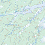 Natural Resources Canada Lac Dickson, QC (032G11 Toporama) digital map