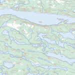 Natural Resources Canada Lac Doison, QC (033O05 Toporama) digital map