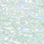 Natural Resources Canada Lac Doison, QC (033O05 Toporama) digital map