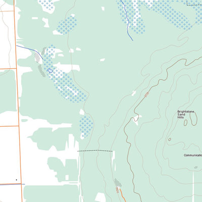 Natural Resources Canada Lac Du Bonnet (062I08 Toporama) digital map