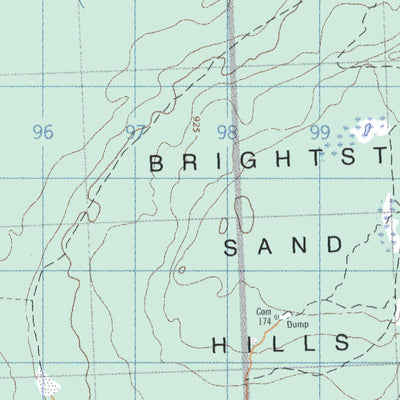 Natural Resources Canada Lac Du Bonnet, MB (062I08 CanMatrix) digital map