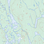 Natural Resources Canada Lac Du Brochet, QC (022O09 Toporama) digital map
