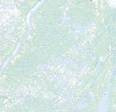 Natural Resources Canada Lac Du Canot, QC (024L09 Toporama) digital map