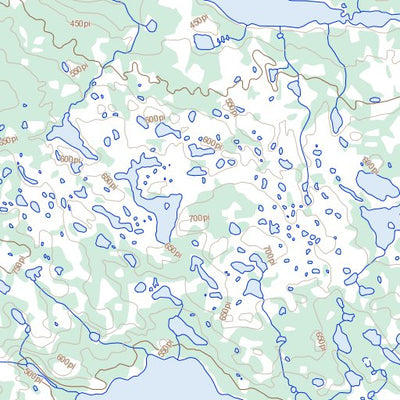 Natural Resources Canada Lac Du Canot, QC (024L09 Toporama) digital map