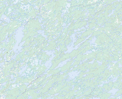 Natural Resources Canada Lac Du Glas, QC (032O14 Toporama) digital map
