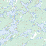 Natural Resources Canada Lac Du Glas, QC (032O14 Toporama) digital map
