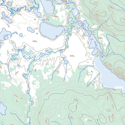 Natural Resources Canada Lac Du Nort, QC (012N11 Toporama) digital map