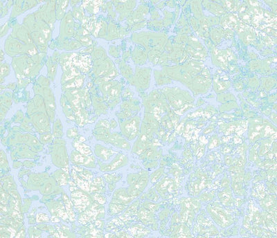 Natural Resources Canada Lac Du Sable, NL (023J05 Toporama) digital map