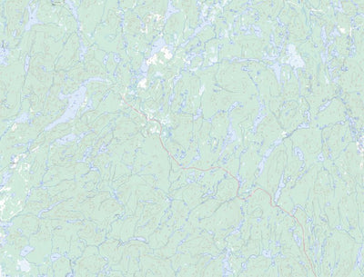 Natural Resources Canada Lac Dubois, QC (032B16 Toporama) digital map