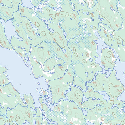 Natural Resources Canada Lac Duhamel, QC (024B06 Toporama) digital map