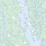 Natural Resources Canada Lac Duhamel, QC (024B06 Toporama) digital map