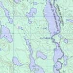 Natural Resources Canada Lac Dumoine, QC (031K13 CanMatrix) digital map