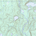 Natural Resources Canada Lac Esnault, QC (022I09 CanMatrix) digital map