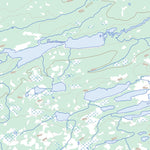 Natural Resources Canada Lac Esprit (033F05 Toporama) digital map