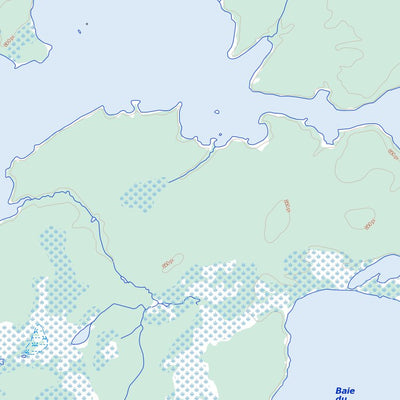 Natural Resources Canada Lac Evans, QC (032K15 Toporama) digital map