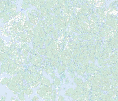 Natural Resources Canada Lac Fauques, QC (023K10 Toporama) digital map