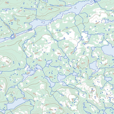 Natural Resources Canada Lac Fisci, QC (034A15 Toporama) digital map