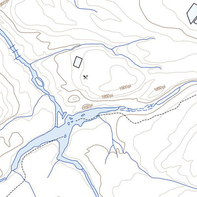 Natural Resources Canada Lac Fleury, QC (035H12 Toporama) digital map