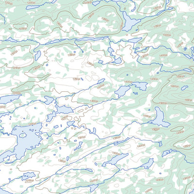 Natural Resources Canada Lac Fontay, QC (033G16 Toporama) digital map