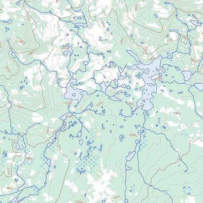 Natural Resources Canada Lac Fontisson, QC (023N08 Toporama) digital map