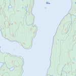 Natural Resources Canada Lac Fortin, QC (022J13 Toporama) digital map