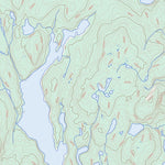 Natural Resources Canada Lac Fortin, QC (022J13 Toporama) digital map
