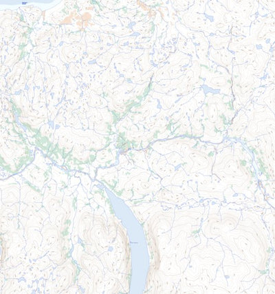 Natural Resources Canada Lac Françoys-Malherbe, QC (035J01 Toporama) digital map