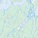 Natural Resources Canada Lac Fremin, QC (024D03 Toporama) digital map