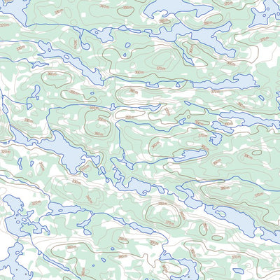 Natural Resources Canada Lac Frerot, QC (033J12 Toporama) digital map