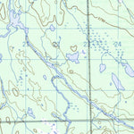 Natural Resources Canada Lac Gaillarbois, QC (022O14 CanMatrix) digital map