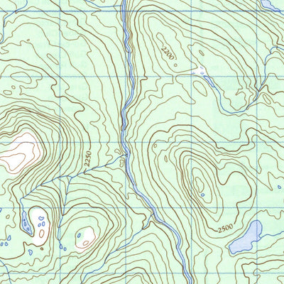 Natural Resources Canada Lac Gaillarbois, QC (022O14 CanMatrix) digital map