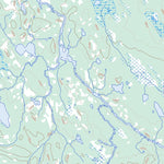 Natural Resources Canada Lac Gaillarbois, QC (022O14 Toporama) digital map