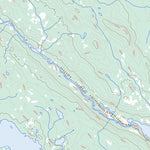 Natural Resources Canada Lac Gaillarbois, QC (022O14 Toporama) digital map