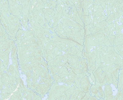 Natural Resources Canada Lac Gallet, NL (012O16 Toporama) digital map