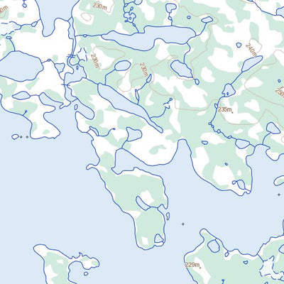 Natural Resources Canada Lac Garenne, QC (034I11 Toporama) digital map