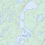 Natural Resources Canada Lac Gaudreault (012L16 Toporama) digital map