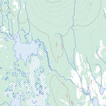Natural Resources Canada Lac Georget, QC (023C08 Toporama) digital map