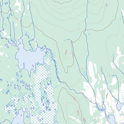 Natural Resources Canada Lac Georget, QC (023C08 Toporama) digital map