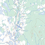 Natural Resources Canada Lac Georget, QC (023C08 Toporama) digital map