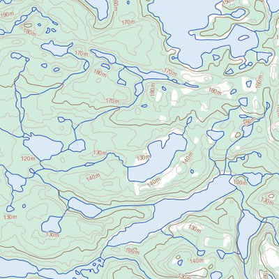 Natural Resources Canada Lac Gobillot, QC (034K02 Toporama) digital map
